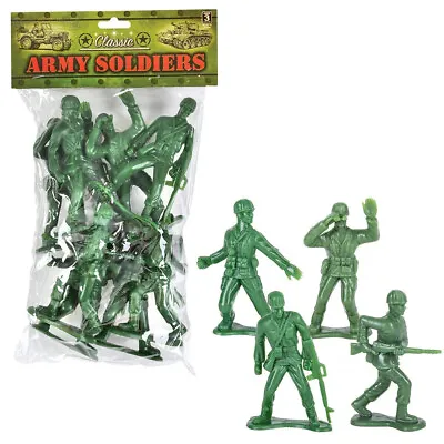 Highly Detailed Large Green US Army Men Action  Figures Soldier 8 Pack Set. (4 ) • $8.99