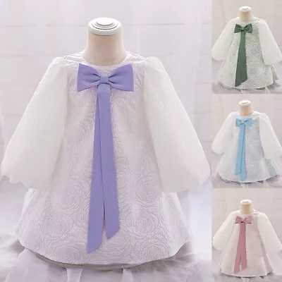 Baby Party Dress Christening Dress Flower Girl Dresses My First Birthday Dress • £12.79