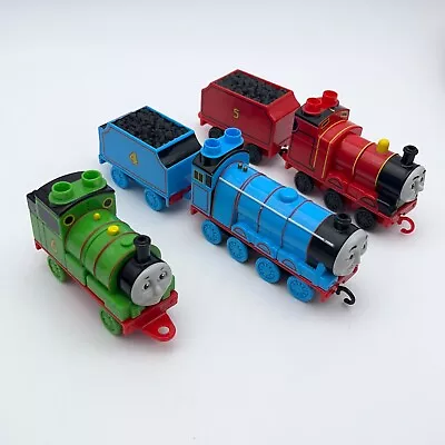 Mega Bloks Thomas Train Lot James Gordon Percy GUC Complete Thomas Tank Engine • $26.99
