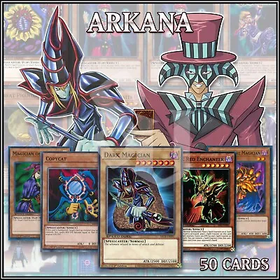 STARTER DECK ARKANA 50 | Dark Magician Copycat Red Enchanter Apprentice YuGiOh🧙 • $15