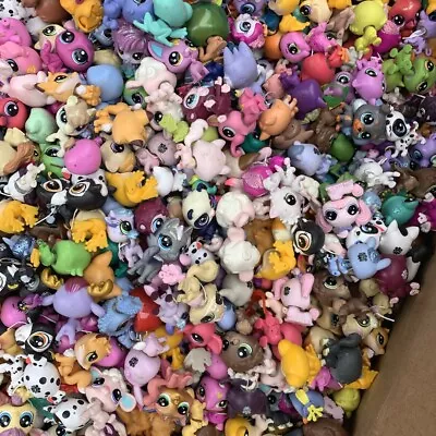£23.99 • Buy Lot 20 Rare Big Littlest Pet Shop LPS Cat Giraffe Elephant Dog Figure Toy Gifts
