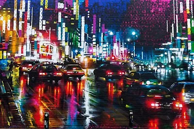 £89.90 • Buy Photo Wall Mural-GRAFFITI ART-(5324)-NON WOVEN-Wallpaper-Brick-Wall Painting XXL