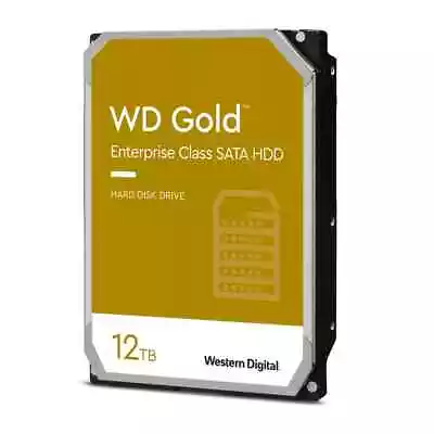 WD WD121KRYZ 12TB Gold 3.5  SATA 6Gb/s 512e Enterprise Hard Drive • $592