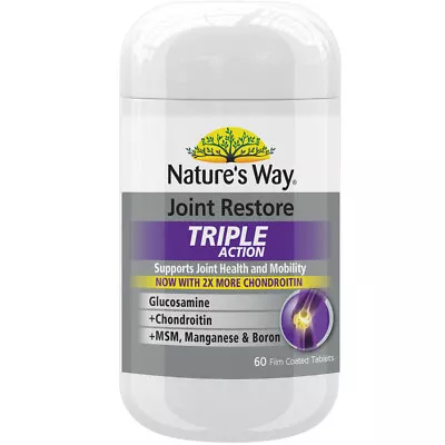 Nature's Way Joint Restore Triple Action 60s • $31.63