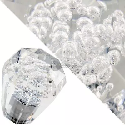 JDM Diamond Crystal VIP Style Manual  Shifter Shift Knob 60MM CLEAR For Toyota • $17.88