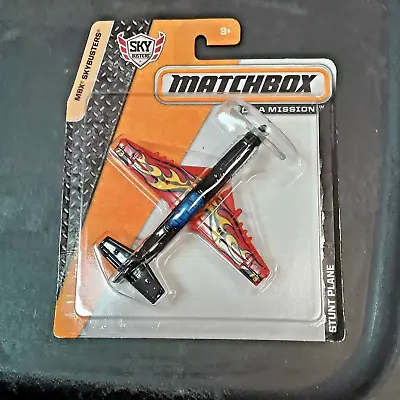 2013 Matchbox MBX Sky Busters Matchbox Stunt Plane #68982 New Sealed • $8.99