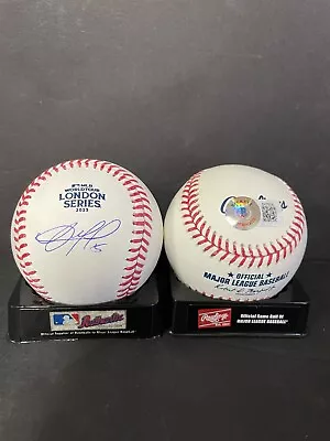 Christopher Morel Cubs Auto Signed 2023 London Series Baseball Beckett Hologram • $65.99