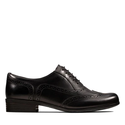 £44.99 • Buy BNIB Clarks Ladies HAMBLE OAK Black Leather Brogue Shoes