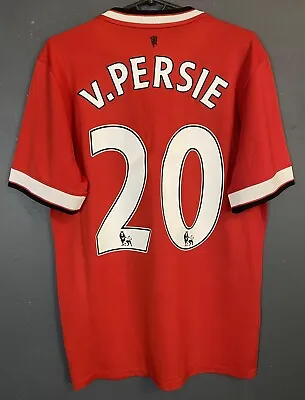 Van Persie Men's Manchester United 2014/2015 Soccer Football Shirt Jersey Size S • $95.99