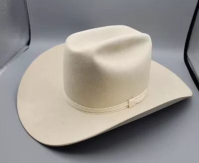 Vintage Worth Walden Co. Dobbs Cowboy Hat Western Beige Size 7 1/4 Grade 7x • $140