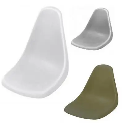 Molded Plastic Boat Seat Gray Basic W/ Mounting Screws Fishing Comfortable • $62.07