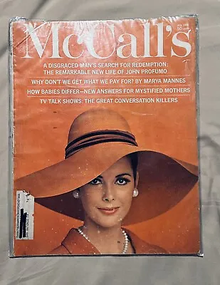 1965 July Mccall's Magazine - Nice Cover - Vintage Fashion Issue - L 4343 • $14