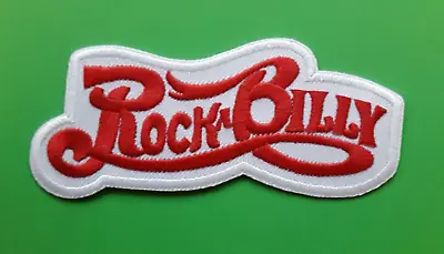 Rockabilly Heavy Metal Punk Rock Pop Blues Music Embroidered Patch Uk Seller • £3.55
