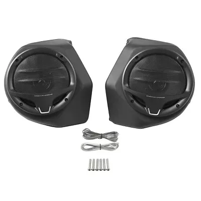 King Rear 6.5  Speaker Pods Fit For Harley Touring Tour Pak Pack Road King 14-23 • $115.99