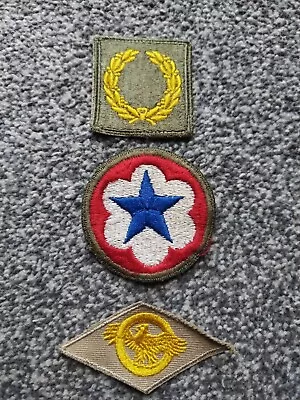 American Army WW2 Patches • £10