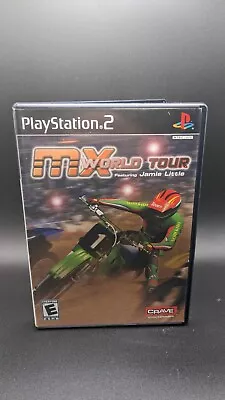 MX World Tour PS2 Video Game Crave Entertainment Playstation 2 Tested Complete • $4.49