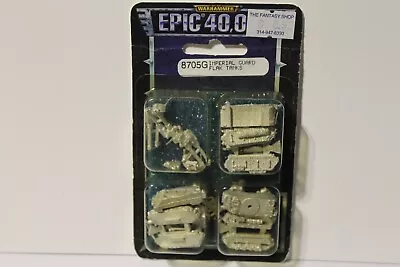 Warhammer Epic 40k Imperial Guard Hellhound Flame Tanks (NIB) • $27