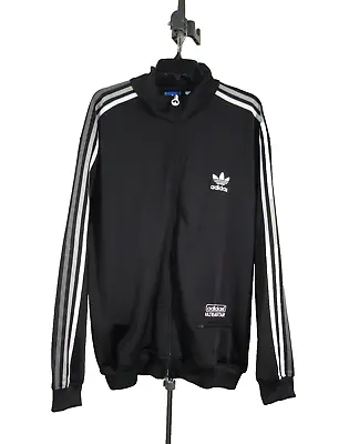 Vtg Mens Adidas Ultra Star Full Zip Trefoil Long Sleeve Track Jacket XLarge • $74