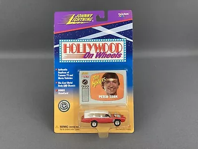 Johnny Lightning Hollywood On Wheels The Monkees Peter Tork W/Card NIB • $29