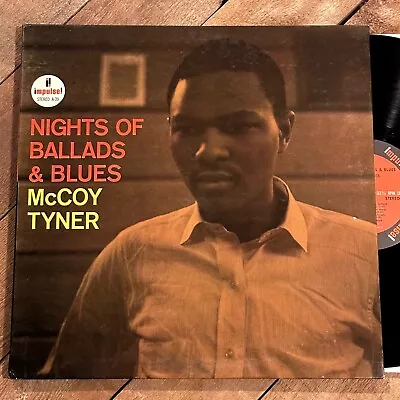 McCoy Tyner Nights Of Blues And Ballads Superb NM! Impulse Lp RVG • $9.99