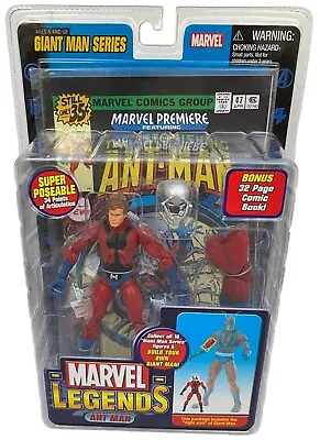 Marvel Legends Ant Man Action Figure NEW 2006 Giant Man Series BAF Scott Lang • $44.99