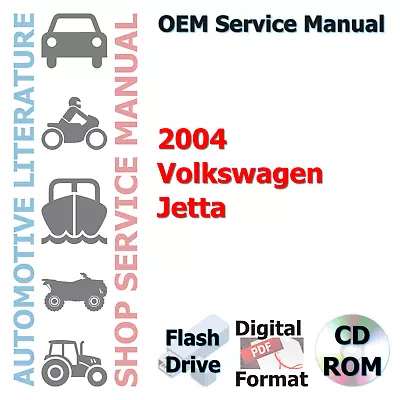 2004 Volkswagen Jetta Complete Service Manual • $19.39