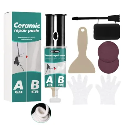 Tile Repair  Kit Ceramic  Adhesive Quick For Repairing Crack Holes • £6.37