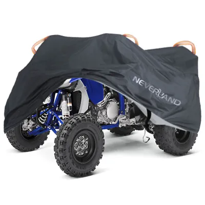 NEVERLAND Quad Bike ATV Cover Outdoor Storage Dust Waterproof For Yamaha YFZ450 • $26.59