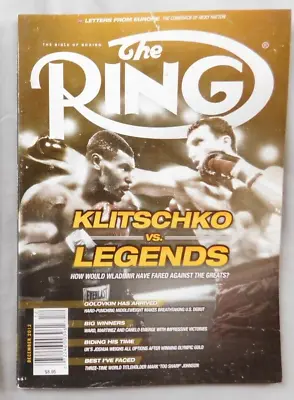$10 • Buy Wladimir Klitschko Vs Legends December 2012 RING Boxing Magazine - EX