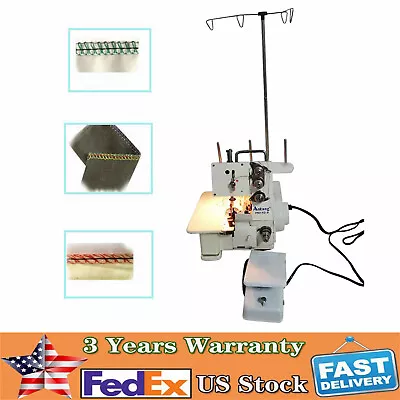 Professional 4 Thread Serger Overlock Sewing Machine 4-Line W/ Foot Controller • $159.60
