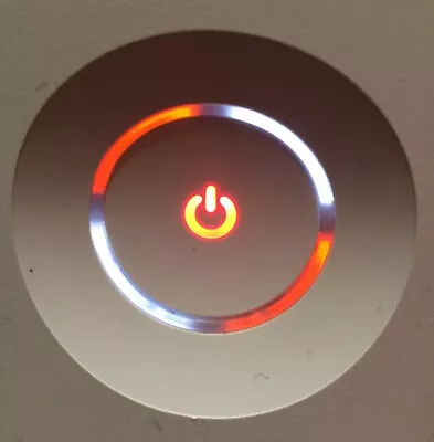 $13 • Buy Custom Xbox 360 Orange/White ROL RF Board Ring Of Light / Power Button For PHAT