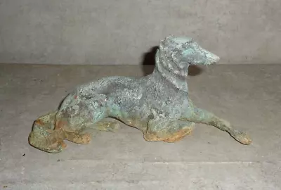 Vintage Hollow Brass 6 Inch Long Greyhound Dog Figurine ## • $21.99