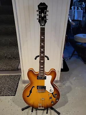 2022 Epiphone Riviera - Royal Tan With Hardshell Case • $625