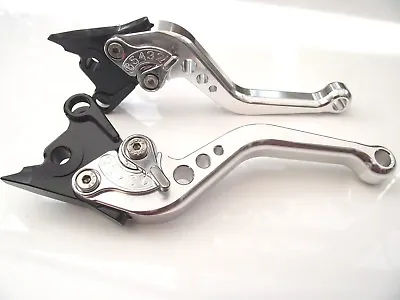 Kawasaki ZX10R/RR/KRT (2016-2018) CNC Levers Set Short All Silver F99/K828 • £41.94