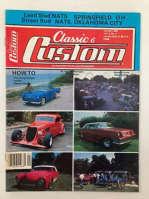 $6.95 • Buy VTG Classic & Custom Magazine January 1984 Frenching Taillight Lenses No Label
