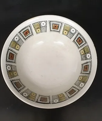 Vintage Kathie Winkle Broadhurst Rushstone Cereal Bowl Dish • £3