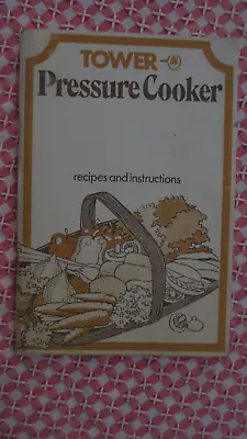 Vintage Tower Pressure Cooker Recipes & Instructions Booklet • $12