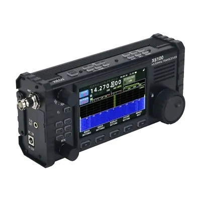 XIEGU X6100 4  50MHz HF Transceiver All Mode SDR Transceiver With Antenna Tuner • $1099.99