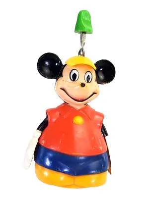 Vintage Mickey Mouse Kidco Toys Spinning TOP With Arms That Spin Out Disney Toy  • $9.95