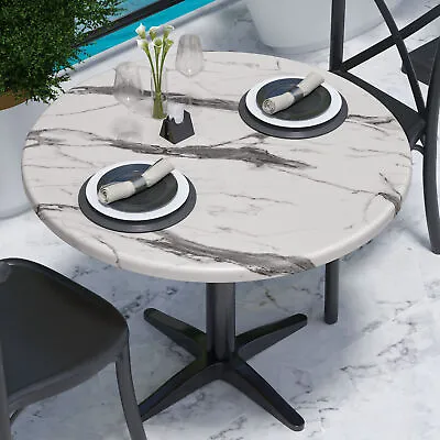 £58.48 • Buy WERZA | Werzalite Table Top | Ø60 Cm | White Marble | Topalite Table Top