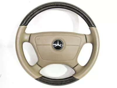 Mercedes W140 S500 Grand Edition Steering Wheel Birdseye Black Maple W Parchment • $1434.99