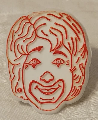 $1.99 • Buy Vintage McDonalds Plastic Ronald McDonald Face Ring Advertising Promo Fast Food