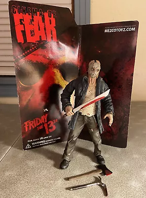 2008 Mezco Toyz Cinema Of Fear Friday The 13th Jason Voorhees 7” Figure • $55