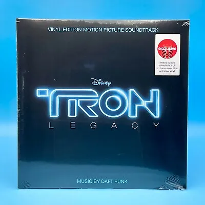 Daft Punk Tron Legacy Vinyl Soundtrack Exclusive Blue/Clear Record 2xLP Disney • $44.95