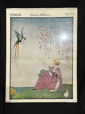 Vogue “Spring Millinery” Large Cover Photo Print • $75