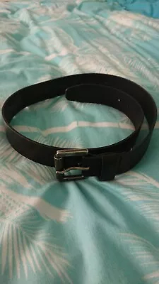 Levi's Black 100% Genuine Leather Belt Size 85/34 • £14.99