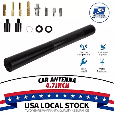 1pcs 4.7  Black Antenna Mast KIT  Radio AM/FM For INFINITI Mitsubishi Volvo • $10.88