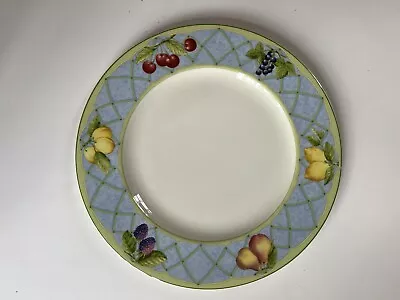 Mikasa Round Platter Fruit Rapture 12 1/4” Across • $9.99