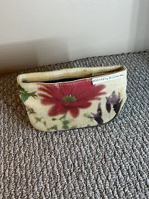 Ecotools By Alicia Silverstone Red Flower Cosmetics Bag • $8.99