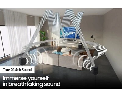£699 • Buy Samsung Hw-q930b 9.1.4 Channel Dolby Atmos Dts Wireless Soundbar Subwoofer Alexa